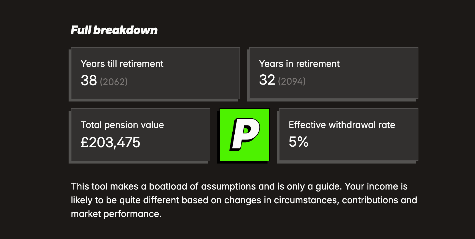 Dark mode interface design
